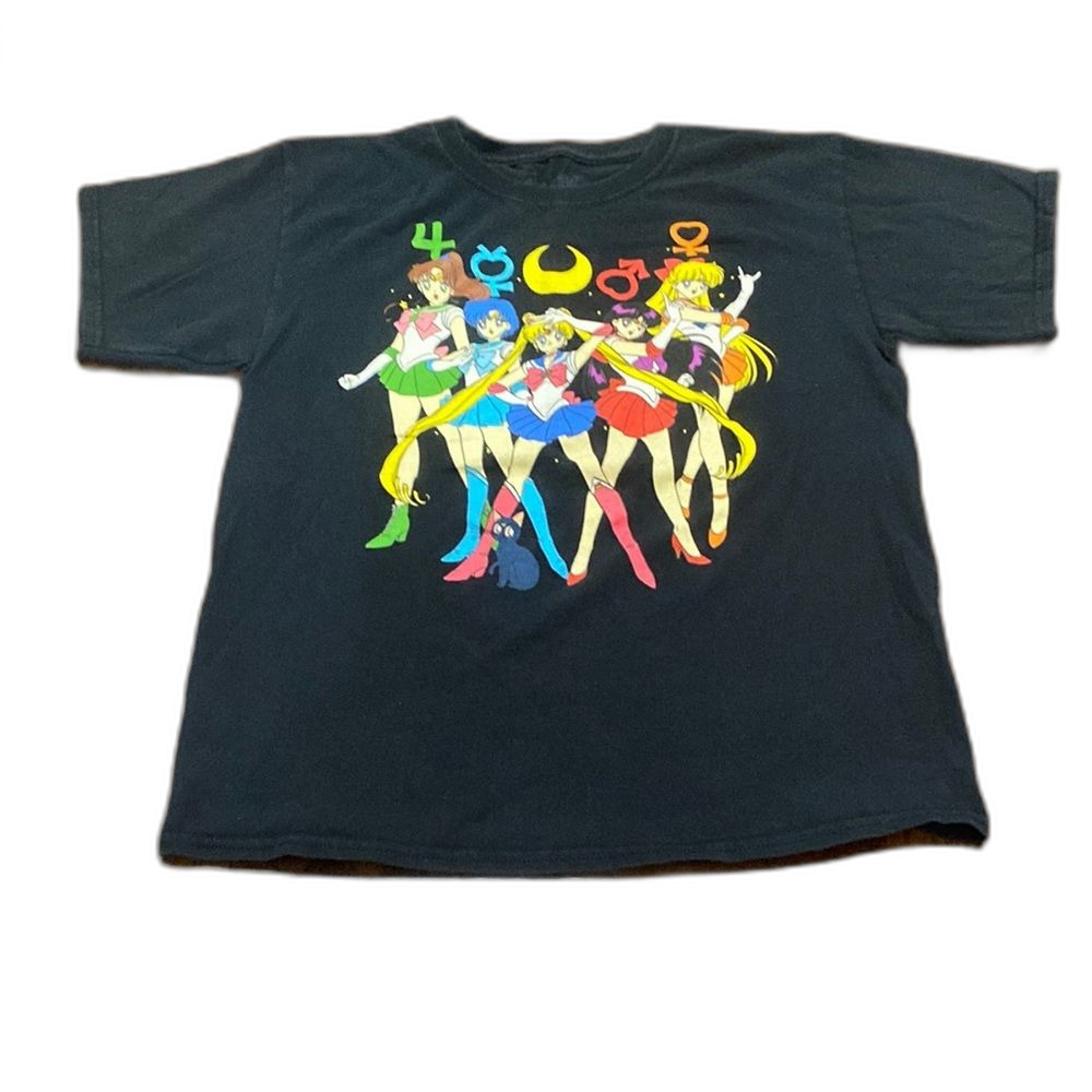 Sailor Moon Black Graphic Tee